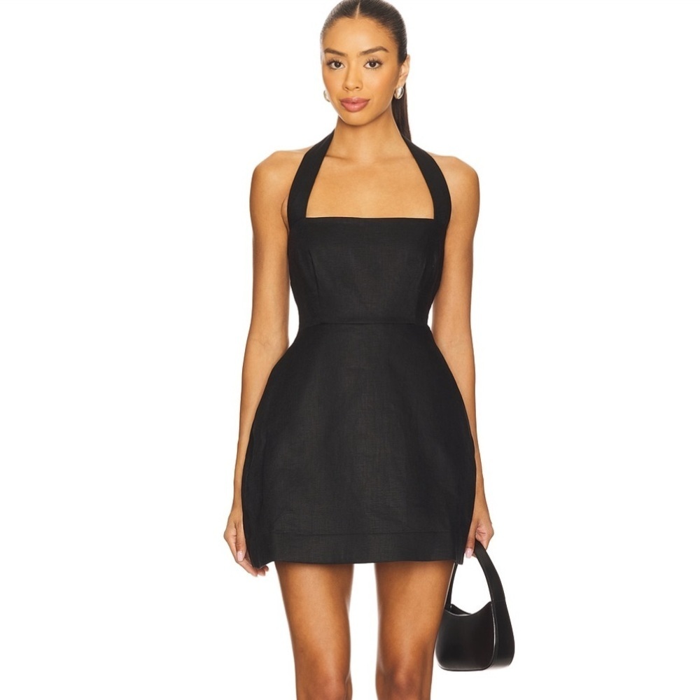 Lovers + Friends Dalia Mini Dress in Black